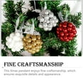 thumbnail image 4 of Decoración colgante de árbol de Navidad Monstrate accesorio de diseño colgante interesante rojo, 4 of 6