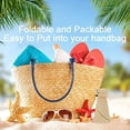 thumbnail image 4 of Sun Protecetion Wide Brim Sun Hats Adjustable Topless Beach Hat, 4 of 6