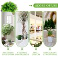 thumbnail image 3 of unbranded Bola Artificial De Plantas Decorativas En Verde Para Ambientar Interiores Con Instalación Fácil, 3 of 8