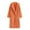 Orange, variant on Cardigan for women's Fall And Winter Solid Color Loose Cardigan Artificial Teddy Long Sleeve Thickened Warm Long Coat Winter Coats for Women