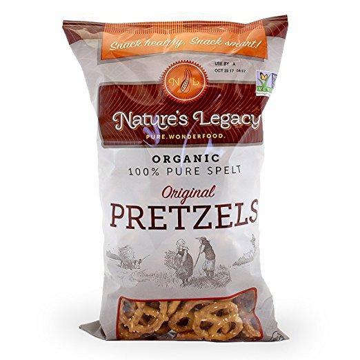 Nature's Legacy Organic Spelt Pretzels (Minipret) Case of 12 7 oz