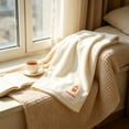 thumbnail image 4 of Linnome Cotton Face Towel Soft Absorbent Hand Towel for Home Daily Use 23.62x11.81 Inch, 4 of 6