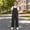 Black, variant on Adjustable Strap Cargo Bib Overalls for Boys Girls, Wide Leg Jumpsuit with Front Pocket and Utility Side Pockets, Playwear for Kids, Utility Workwear Style