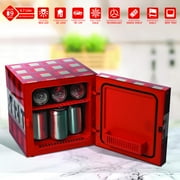 Minecraft TNT Square Thermoelectric Mini Fridge, 10.4 x10 x10, 6.7L