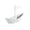 A003- White, variant on Nautical Decor for Home Yellow 6 Inch Metal Sailboat Table Top Decor Cute Room Decor for Shelf Living Room Nursery 1 Piece Decorative Accent