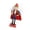 Red, variant on Yihuala Large Nutcrackers Soldier Figurine For Christmas Decorations 38Cm Wooden Holiday Centerpieces