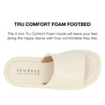 thumbnail image 3 of Journee Collection Womens Denrie Tru Comfort Foam Slide Flatform Sandals, 3 of 7