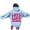 Light Blue, variant on Ediodpoh Womens Letter Graphic Print Oversized Pullover Top Casual Long Sleeve Hooded Drawstring Sweatshirt with Pockets Theme Womens Hoodies Black XXL