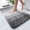 Gray, variant on Bathroom Rug Mat, Non-Slip Bath Mat for Bathroom Floor, Quick Drying Soft Bath Rug, Machine Washable Bathroom Mat, 20 x 30 Inch,Gray