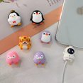 thumbnail image 4 of Q versión Penguin iPhone Cable de datos funda protectora Cute Little Tiger astronauta, 4 of 4