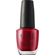 OPI Nail Lacquer, OPI Red, Nail Polish, 0.5 fl oz