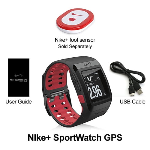 Refurbished Tomtom Nike Sport Watch Red Sportwatch Walmart Com Walmart Com