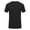 Black, variant on Kiijoy Boys Breathable Active Tee Casual Short Sleeve Solid Plain T Shirt, Sizes 3-4