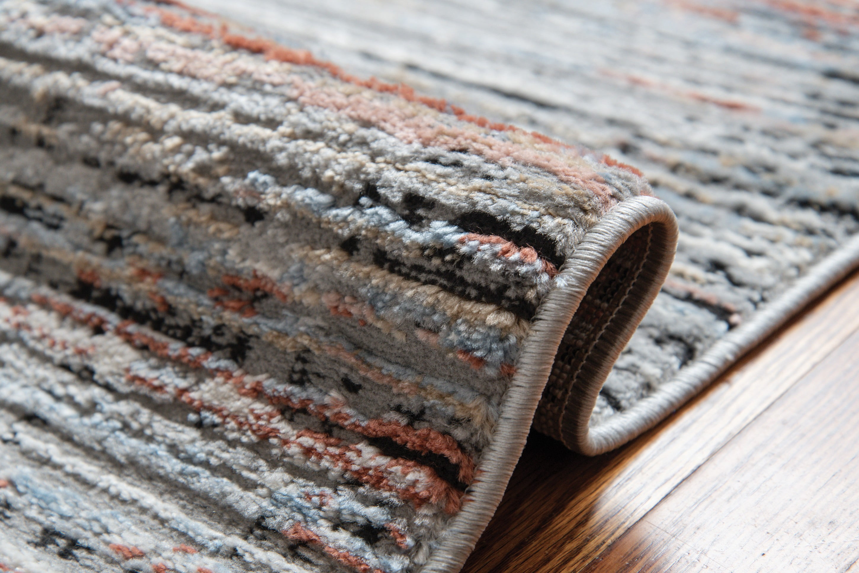 United Weavers of America Modern Striped Area Rug, 7.83' x 10'