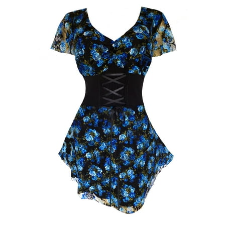 Dare To Wear Victorian Gothic Boho Women s Plus Size Sweetheart Corset Top S - 5x