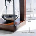 thumbnail image 2 of Large Premium Walnut Hourglass,60 Minutes Sand Timers,Hour Glass with Sand Timer for Gift,Hourglass, 2 of 5