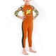 thumbnail image 2 of Niño traje de neopreno para niños que surfea ropa Mantenerse cálido Niño Buceo Traje de buceo Ropa de baño con mangas largas para Piscina Playa con naranja L Advancent OD003683-08, 2 of 7