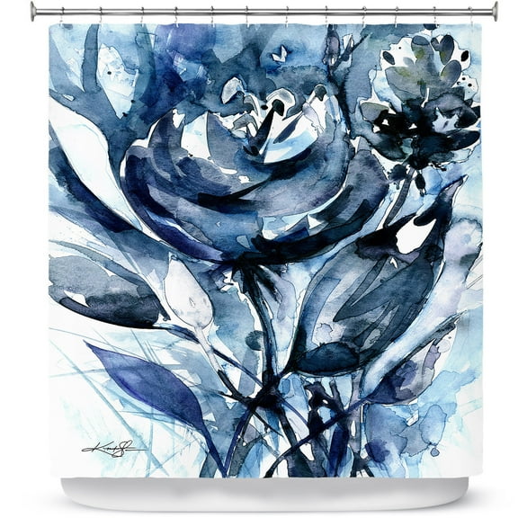 Shower Curtains 70" x 93" from DiaNoche Designs by Kathy Stanion - Organic Impressions 121