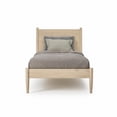 thumbnail image 4 of Camaflexi Mid Century Panel Bed Twin Size Light Oak, 4 of 8