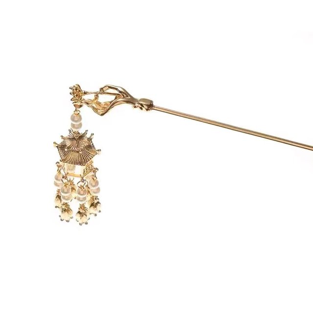 Antiguos bastones para el pelo estilo corte chino, bastones de linterna con flecos. El encanto femenino se combina elegantemente con accesorios de estilo chino. Te encantará este sentimiento. ER