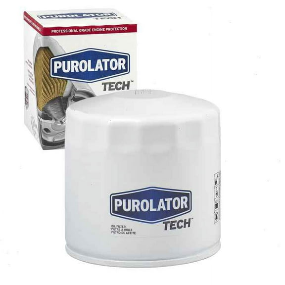 Purolator TECH Engine Oil Filter compatible with Dodge D150 3.7L 3.9L 5.2L 5.9L L6 V6 V8 1979-1993
