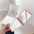 Musatteng Desk Mirrors to See behind You LED Makeup White Light Colors