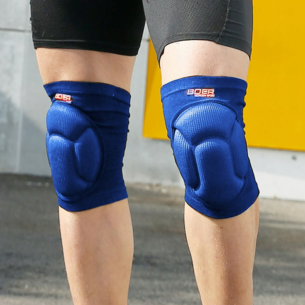 OTVIAP Thick Sponge Knee Support Protector Sport Pads Sleeve Crashproof ...