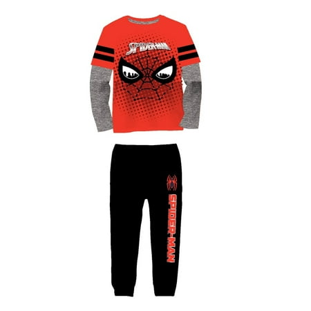 - Long Sleeve Tee And Jogger Outfit Set (Little Boys)