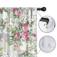 thumbnail image 4 of Blackout Kids Curtains,Pioneer Flower Floral Print Pattern Childrens Insulated Curtains Set Of 2,Bedroom Essentials,Toddler Room Decor 52"x84", 4 of 5