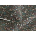 thumbnail image 3 of Ambesonne Geometric Quilted Bedspread Set 3 Pcs, Colorful Ethno Pattern, Twin, Dark Blue Grey Multicolor, 3 of 4