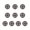 No. 13, variant on 10Pieces Decorative Shoe Screw Studs Rivets For Casual Leather Sandals Beach Shoe Interchangeable Metal Accessories