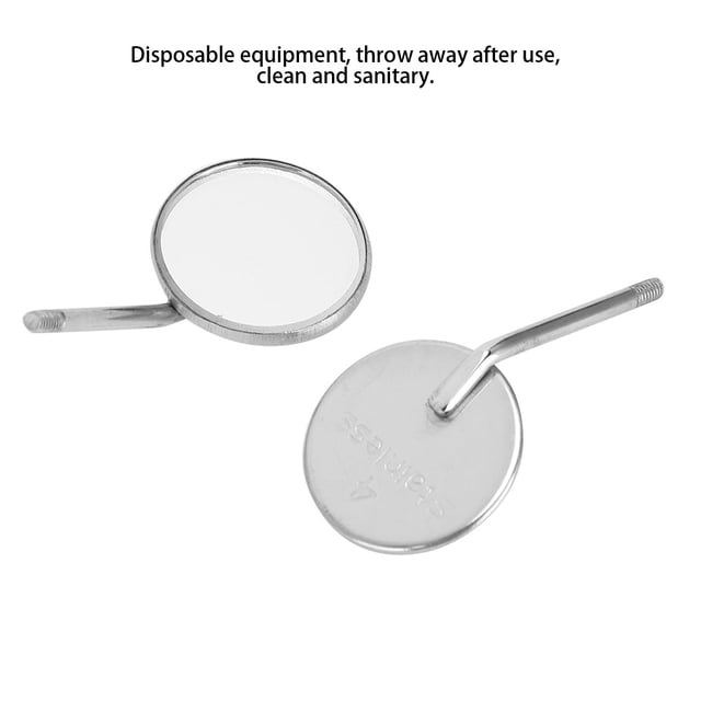 Cabezal de espejo bucal dental 20 piezas Jadeshay Espejo bucal dental Accesorio dental Diseño exquisito