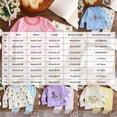 thumbnail image 4 of CAUYDY Child Girl Clothing Cute Baby Pjs Fall Winter Long Sleeve Shirt and Pants 2Pcs Set Toddler Sleepwear Little Kids Outfits for Girls 2T-5T Sizes 3-4 Years,Yellow, 4 of 9