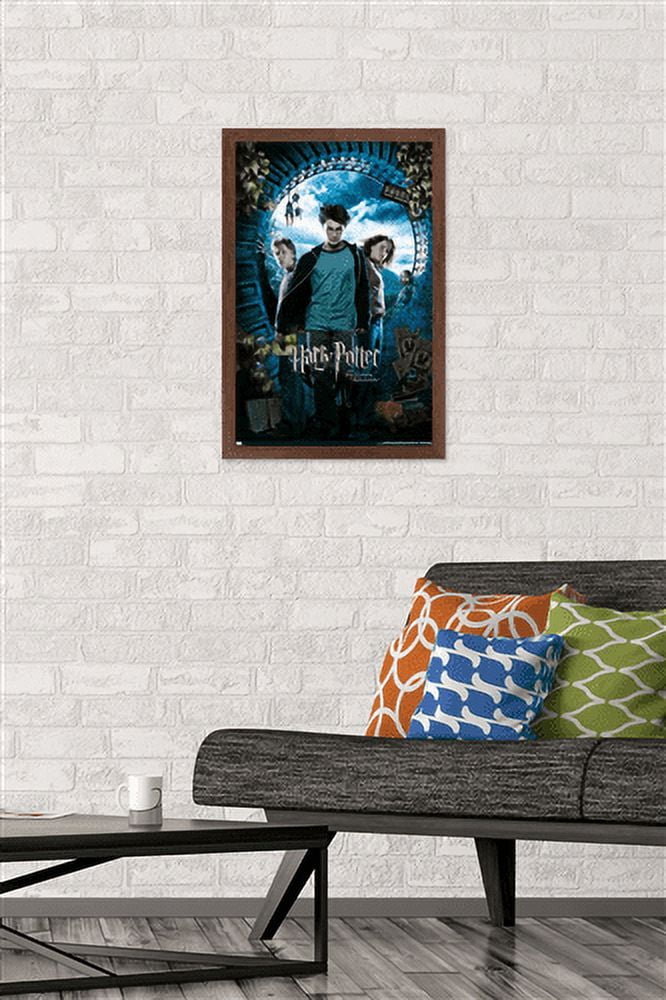 Harry Potter and the Prisoner of Azkaban - Sky One Sheet Wall Poster, 14.725" x 22.375", Framed