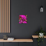 Vultures Roosting Besides - Canvas