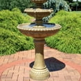 thumbnail image 5 of Sunnydaze Traditional 4-Tier Eggshell Resin 4-Tier Outdoor Water Fountain, 5 of 9