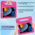 thumbnail image 4 of Funda LTROP Kids para iPad 9ª, 8ª y 7ª generación de 10,2 pulgadas, rosa intenso, 4 of 8