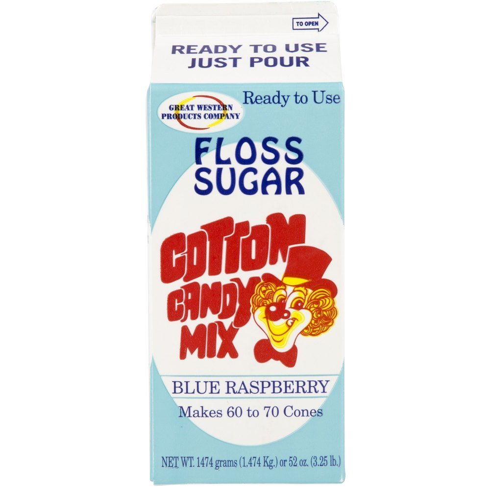 Concession Essentials CE Floss Sugar Blue Rasp1ct Cotton Candy Floss
