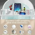 thumbnail image 3 of Premium Bathtub Tray Caddy, Expandable Bath Tray, Unique House Warming Gifts, New Home, Anniversary and Wedding Gifts for Couple, Bridal Shower Gift for Women, 3 of 5