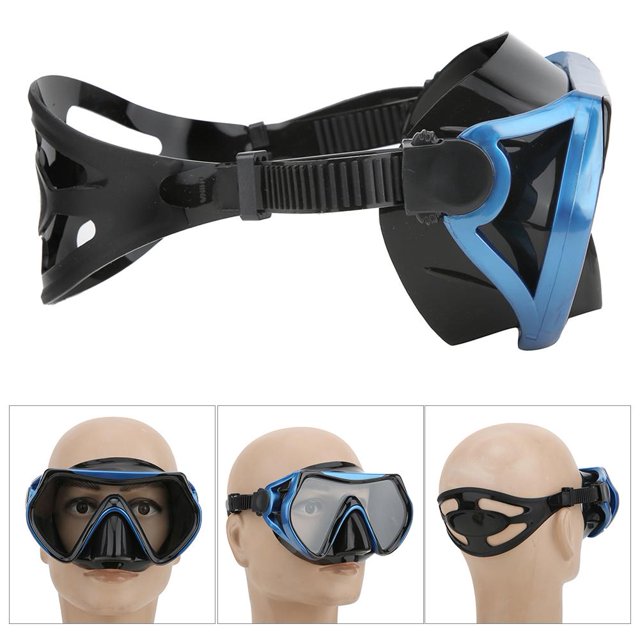 Gafas De Buceo, Gafas De Esnórquel, Material De Silicona De Gran Vista, Tres Colores Disponibles Para Bucear Y Nadar YLSHRF Otros
