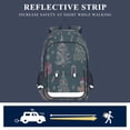 thumbnail image 5 of FORMRS School Backpack 17" Student Travel Bag with Laptop Compartment, Red Christmas Gingerbread, 5 of 7
