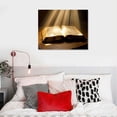 thumbnail image 5 of Nawypu Jesus Canvas Wall Art God on the Cross Pictures Prints Christian Spiritual Poster Artwork Home Decor for Office Prayer Room Framed, 5 of 6