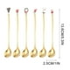 thumbnail image 4 of Liquidación de Rebajas de Hoy 6 Cucharas y Tenedores En Navidad onlyliua, 4 of 6