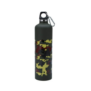 SARNFANS Camo Insulated Water Bottles,Fashionable Graphic Uniform  Design,18oz Water Bottle,Stainless Steel Metal Water Bottle, Reusable  Thermos
