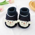 thumbnail image 6 of Fozruso Baby Girls Boys Warm Shoes Soft Booties Snow Comfortable Boots Toddler Warming And Fashion Cute Shoes Sizes 5.5 Toddler(Black), 6 of 6
