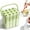 12 Cavity-A, variant on Silicone Ice Stick Tray with Storage Caddy, Reusable Long Narrow for Sports Bottles