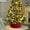 D, variant on Festive Christmas Tree Skirt with Classic Snowflake Design and Trim for Seasonal Home Celebration