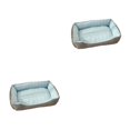thumbnail image 2 of Billuyoard Sofá cama de tela - Relación -precio Ropa cómoda Suministros para mascotas con estilo Cama para perros Sofá para perros azul S azul S 2piezas, 2 of 6
