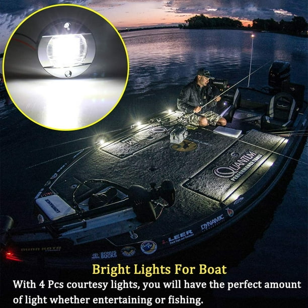 Boat LED Night Fishing Lights, Courtesy Lights, Deck Lights, Marine Boat  Led Lights, Boat Interior Lights, Yacht Lights for Pontoon Boat, Bass Boat,  Yacht 