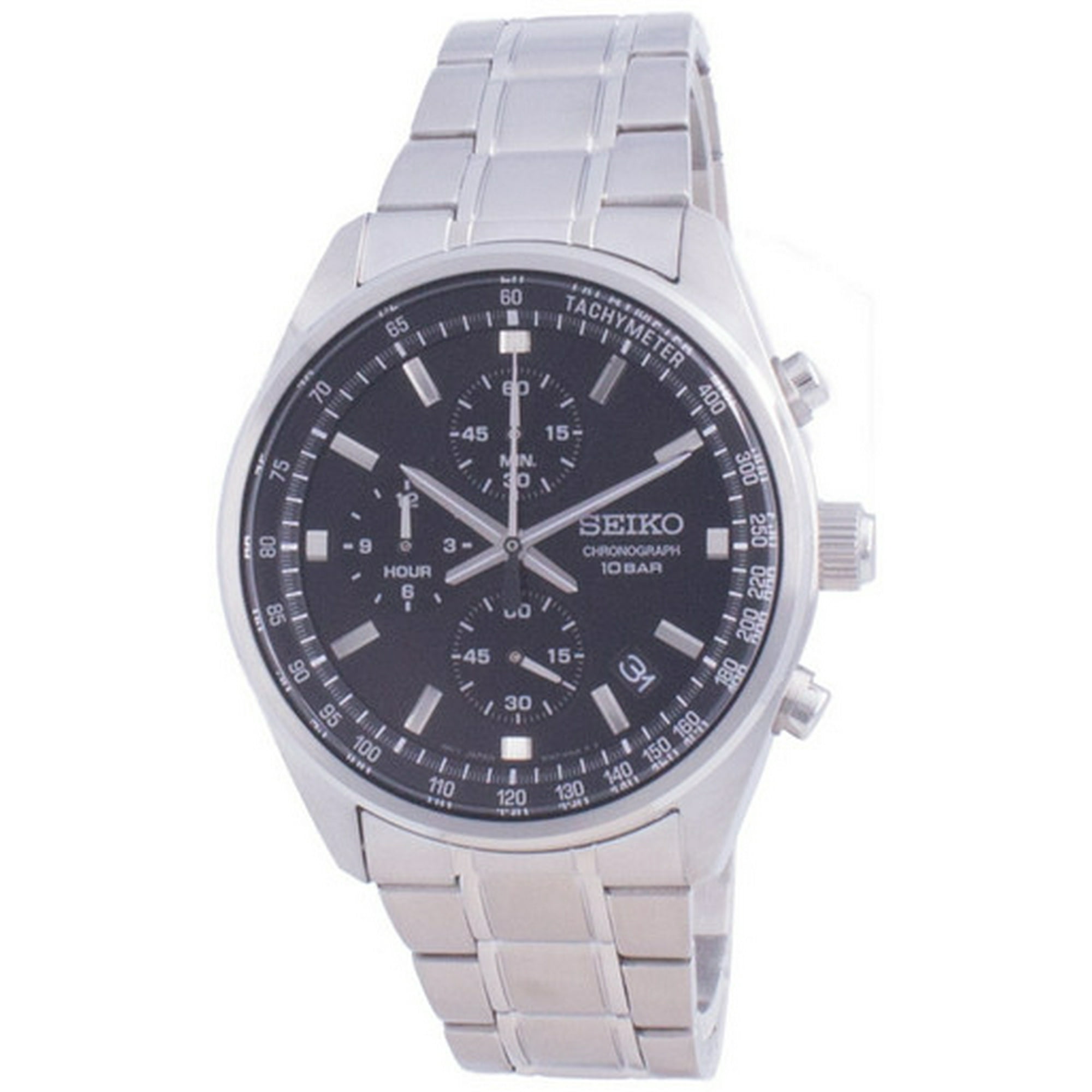 Seiko chronograph 100m mens watches hotsell